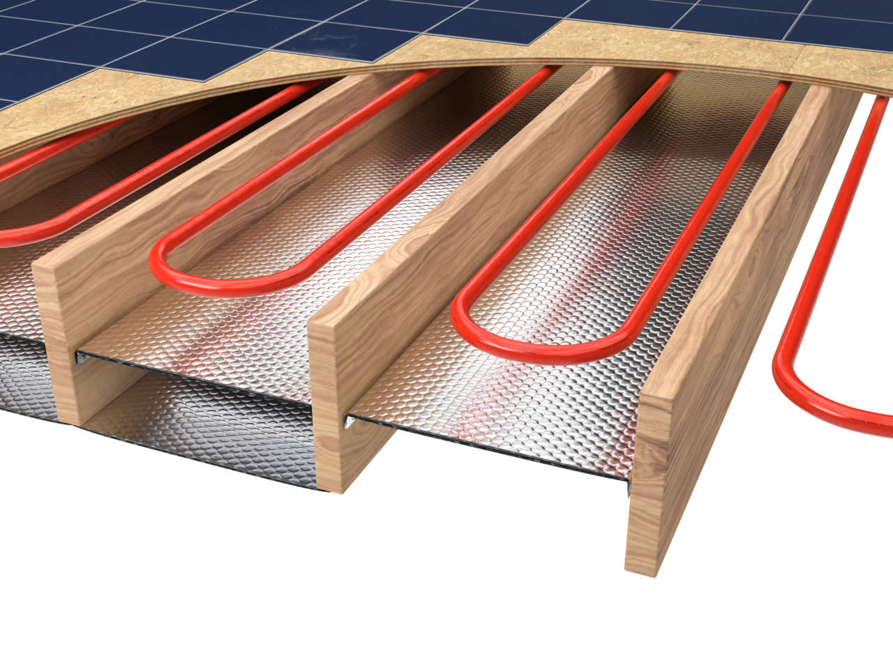 Radiant Floor Wood Joists Reflectix, Inc.