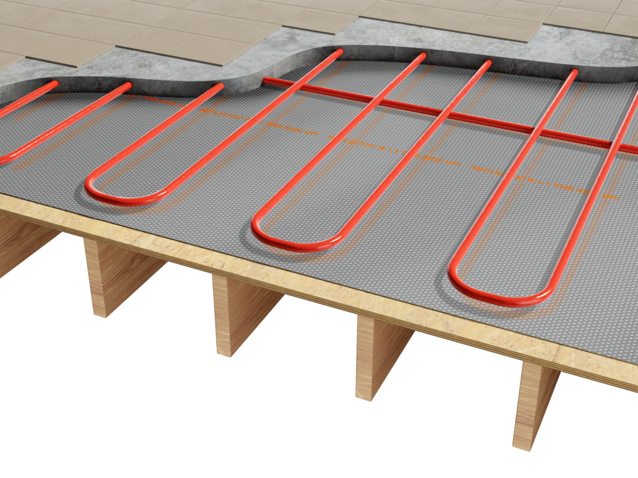 Radiant Floor Over an Existing Floor Reflectix, Inc.